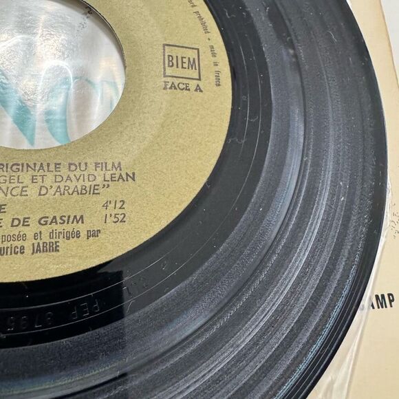 MAURICE JARRE Lawrence d'Arabie France EP 7 1963 OST - Picture 5 of 8